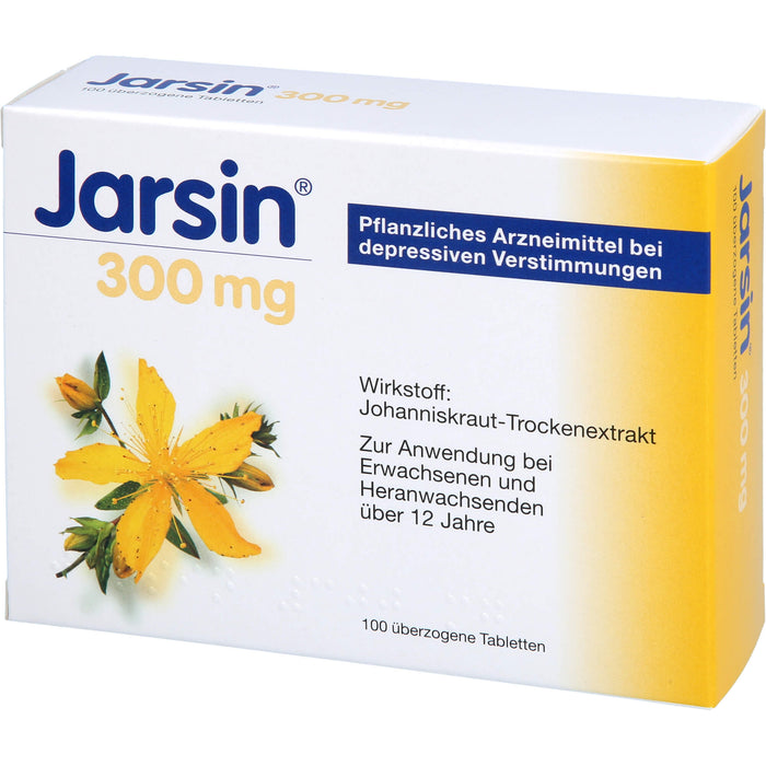 Jarsin 300 mg, überzogene Tabletten, 100 pcs. Tablets