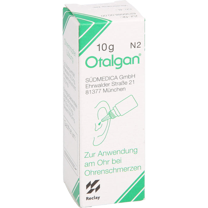 Otalgan Ohrentropfen, 10 g Solution