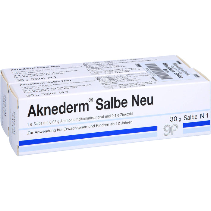 Aknederm Salbe Neu bei Hautunreinheiten, 60 g Ointment