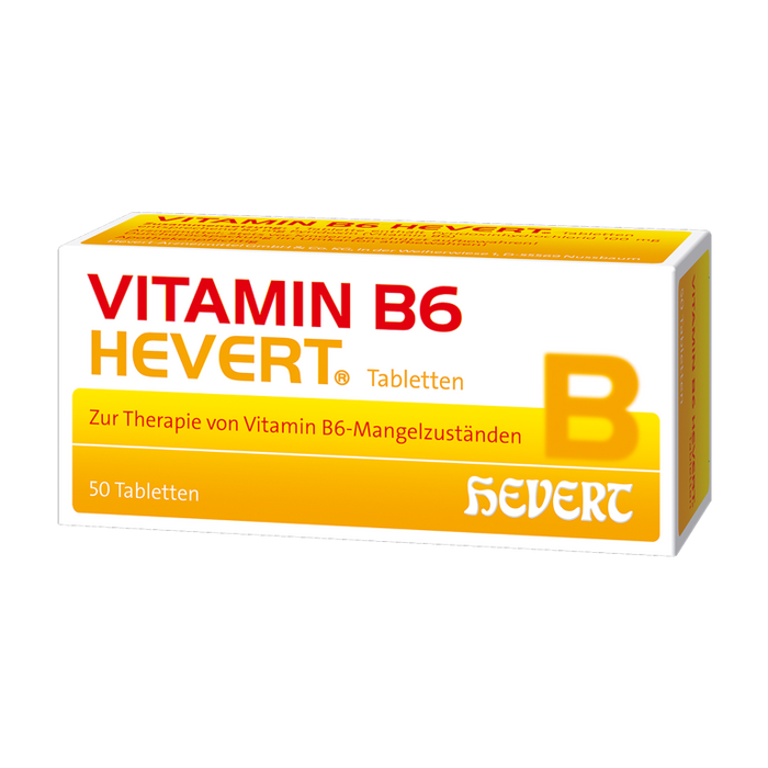 Vitamin B6 Hevert Tabletten, 50 pcs. Tablets