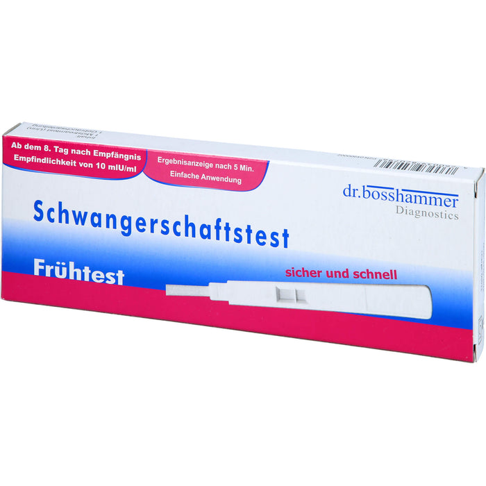 dr.bosshammer Schwangerschaftstest Frühtest, 1 pc Test