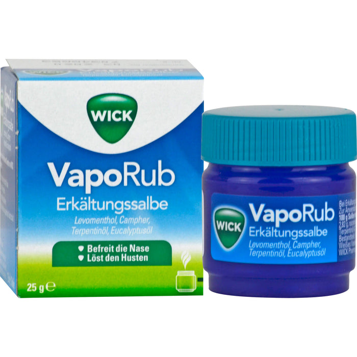 WICK VapoRup Erkältungssalbe, 25 g Ointment