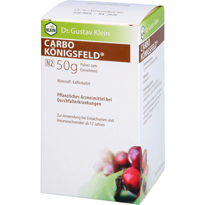 Carbo Königsfeld Pulver zum Einnehmen, 50 g Pulver