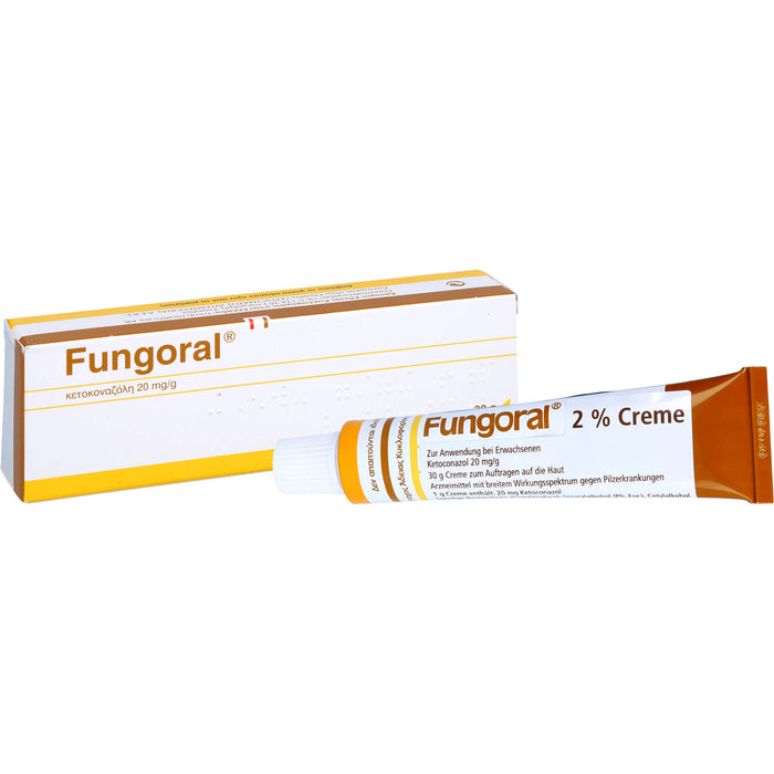 Fungoral 2% Creme Reimport EurimPharm, 30 g Cream