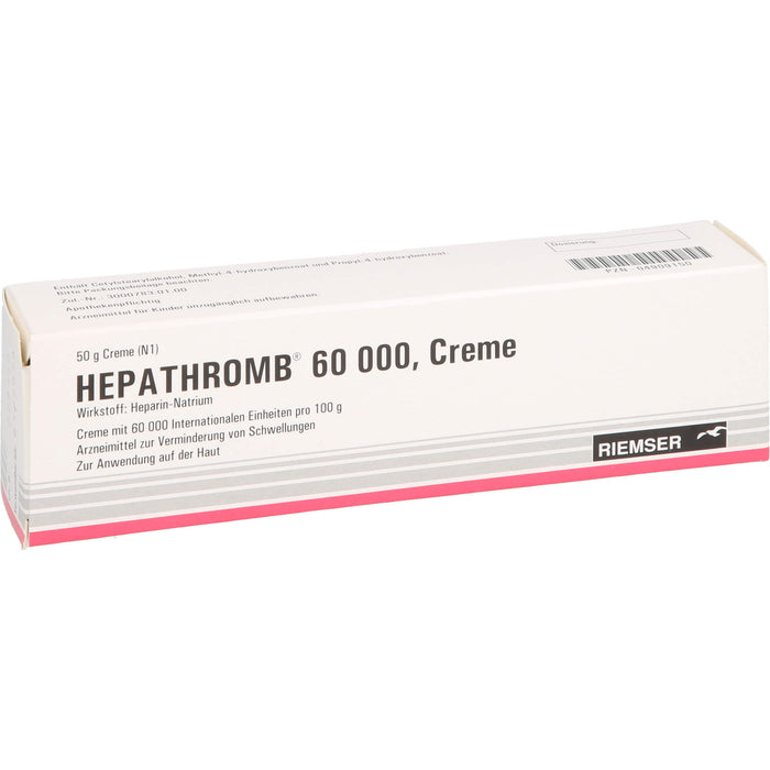 RIEMSER Hepathromb 60000 Creme, 50 g Creme