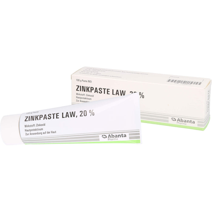 RIEMSER Zinkpaste LAW 20 % Hautprotektivum, 100 g Paste