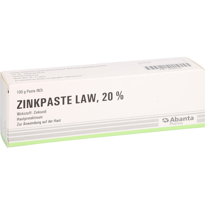 RIEMSER Zinkpaste LAW 20 % Hautprotektivum, 100 g Paste