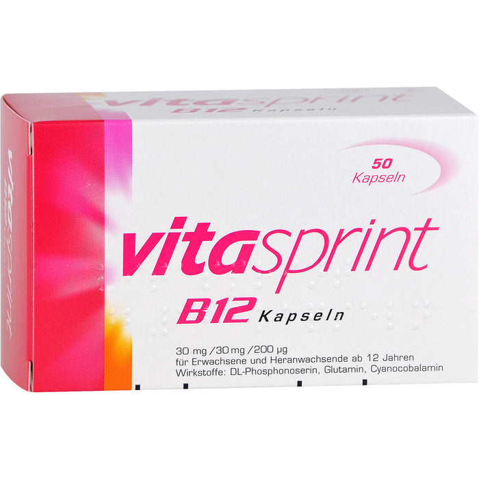 Vitasprint B12 Kapseln, 50 pc Capsules