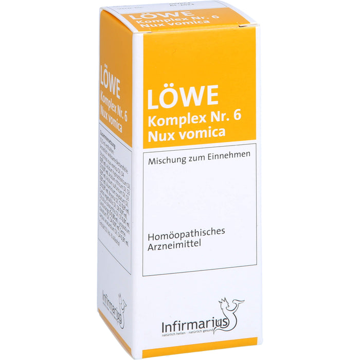 Löwe Komplex Nr. 6 Nux vomica Tropf., 50 ml TRO