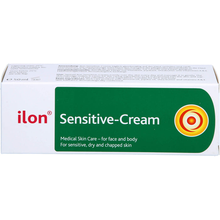 ilon Sensitive-Creme für trockene und rissige Haut, 50 ml Crème