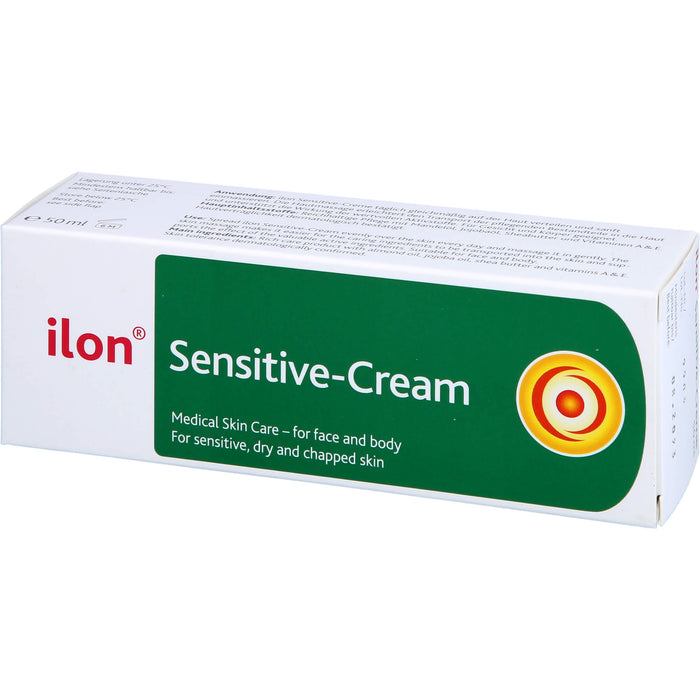 ilon Sensitive-Creme für trockene und rissige Haut, 50 ml Cream