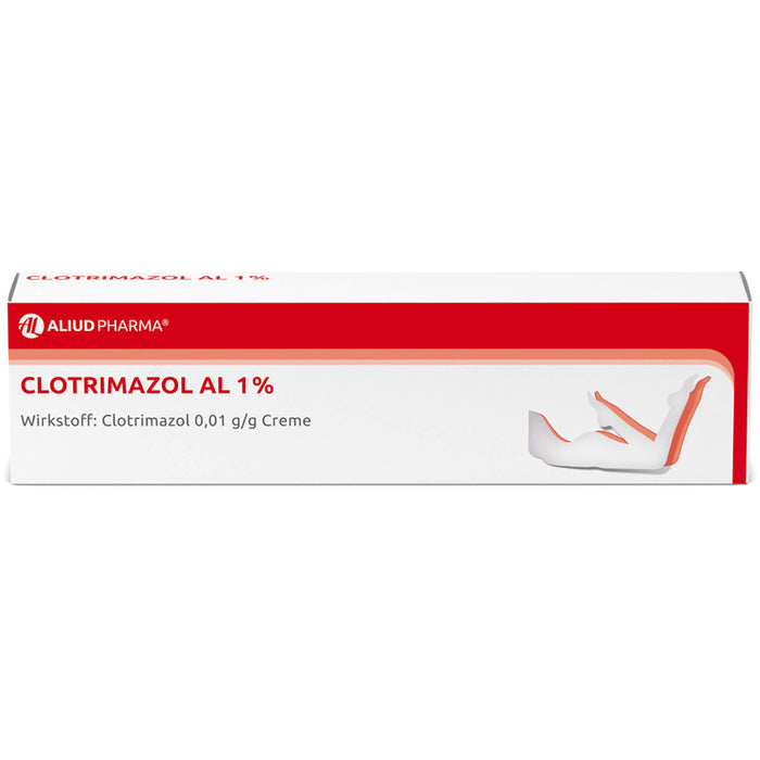 Clotrimazol AL 1 % Creme bei Pilzinfektionen, 20 g Crème