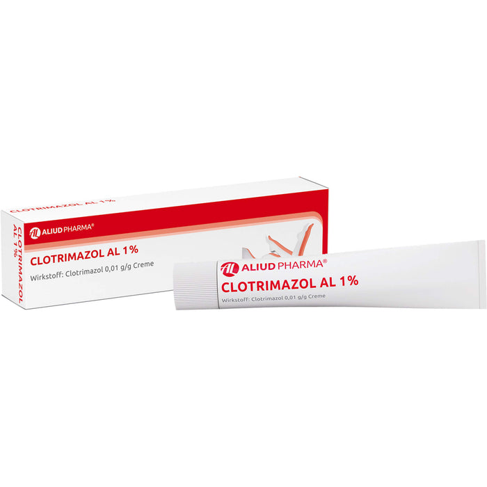 Clotrimazol AL 1 % Creme bei Pilzinfektionen, 20 g Crème