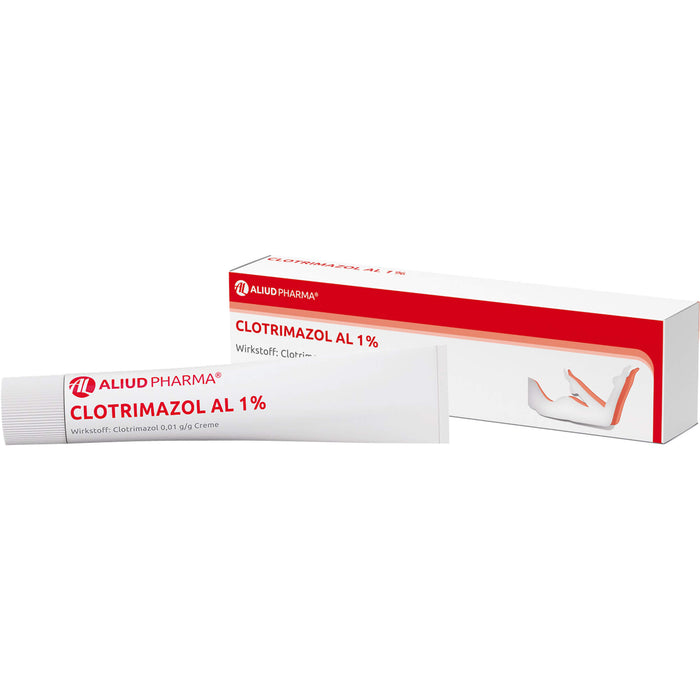 Clotrimazol AL 1 % Creme bei Pilzinfektionen, 50 g Crème