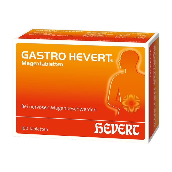 Gastro Hevert Magentabletten, 100 pcs. Tablets