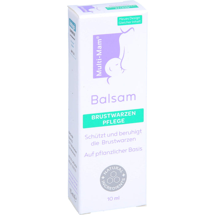 Multi-Mam Balsam zur intensiven Pflege besonders empfindlicher und irritierter Brustwarzen, 10 ml Balm