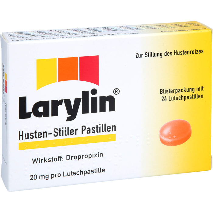 Larylin Husten-Stiller Pastillen, 24 pc Tablettes