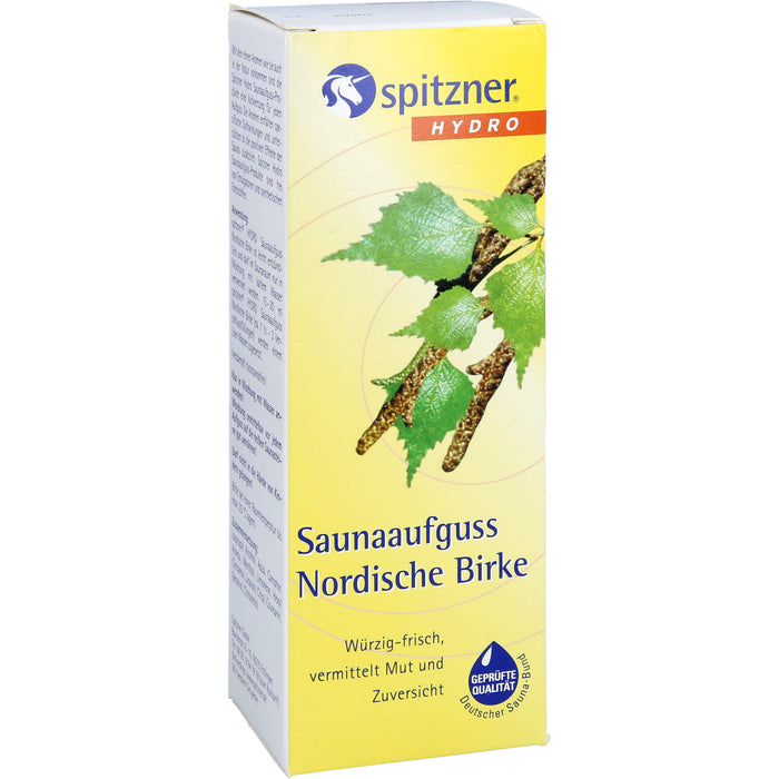 spitzner Hydro Saunaaufguss Nordische Birke, 190 ml Konzentrat