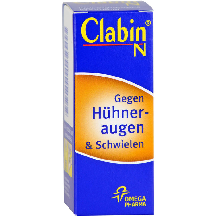 Clabin N gegen Hühneraugen & Schwielen Lösung, 8 g Lösung