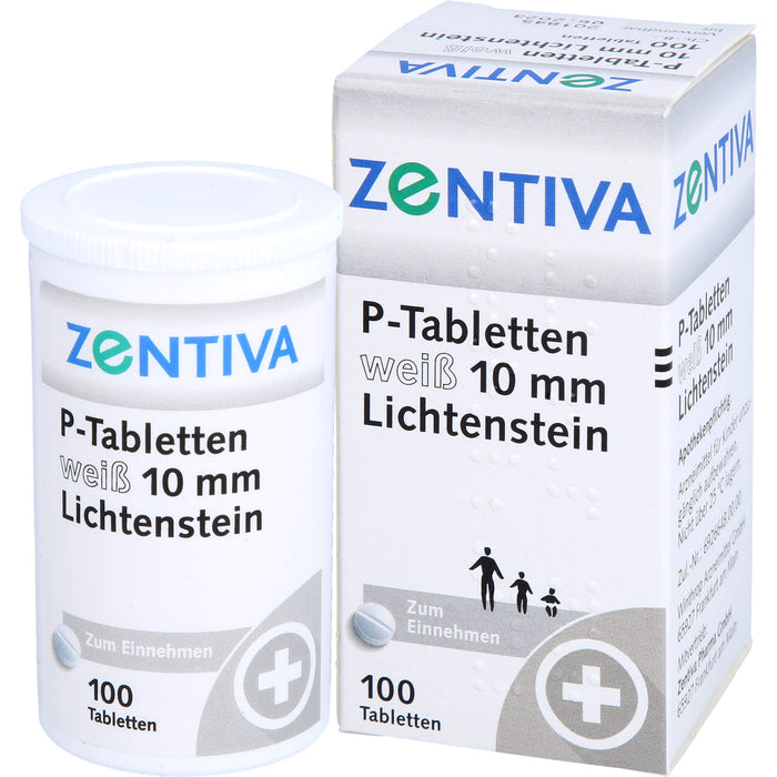 Winthrop P-Tabletten weiß 10 mm Lichtenstein, 100 pcs. Tablets