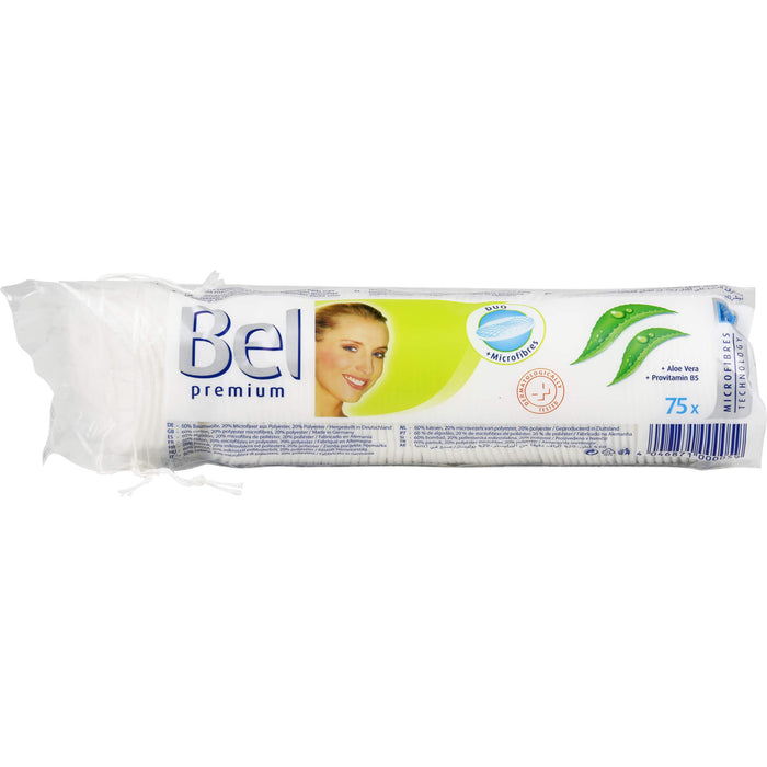 Bel Premium Wattepads rund, 75 St. Watte