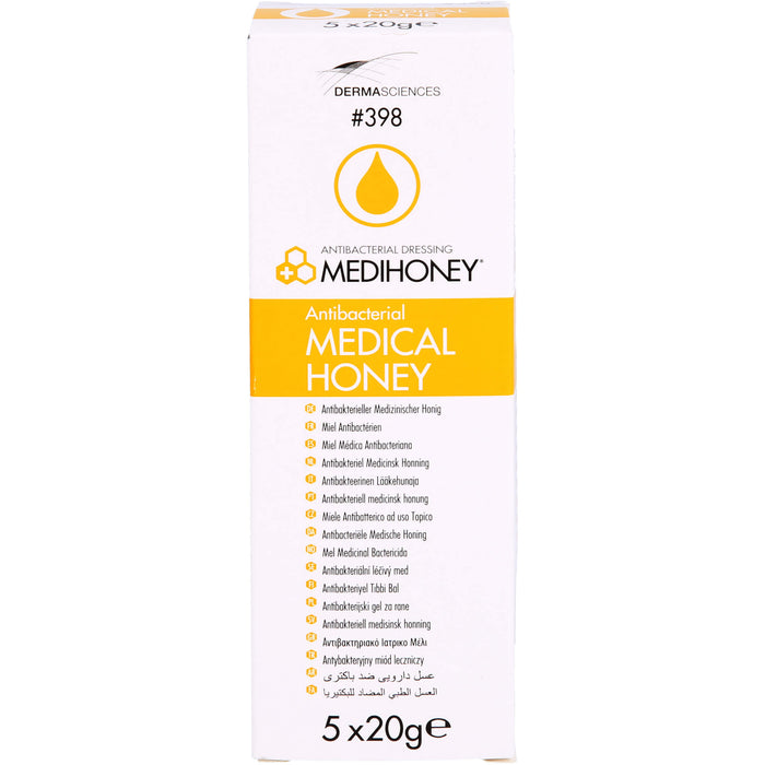 MEDIHONEY antibakterieller medizinischer Honig, 100 g Gel