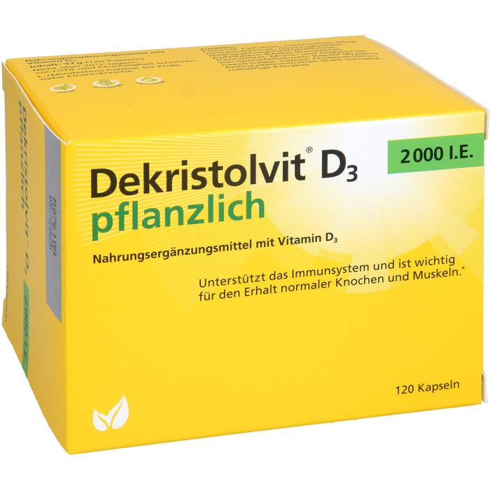 Dekristolvit D3 2000ie Pfl, 120 St KAP