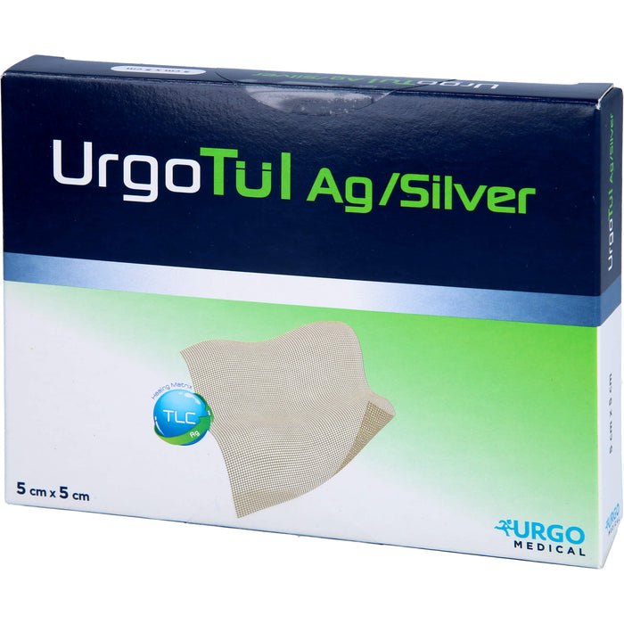 Urgotül Silver, Lipidokolloid-Wundauflage mit Silbersalz, 10 St WGA