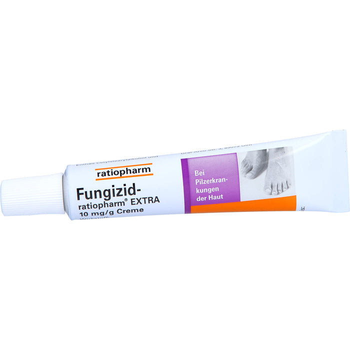 Fungizid-ratiopharm Extra Creme bei Pilzerkrankungen der Haut, 15 g Crème