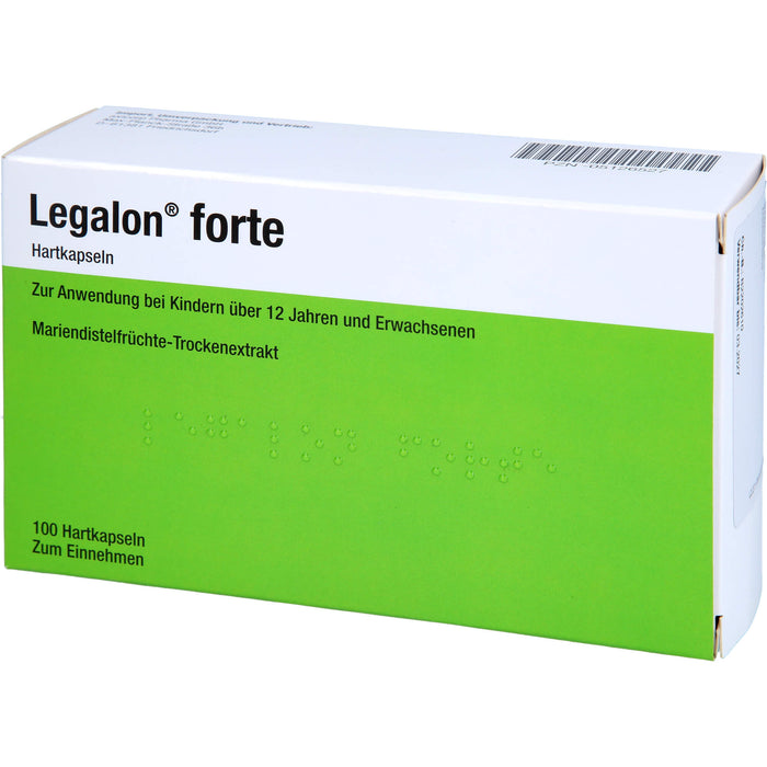 Legalon forte Hartkapseln Reimport axicorp, 100 pcs. Capsules