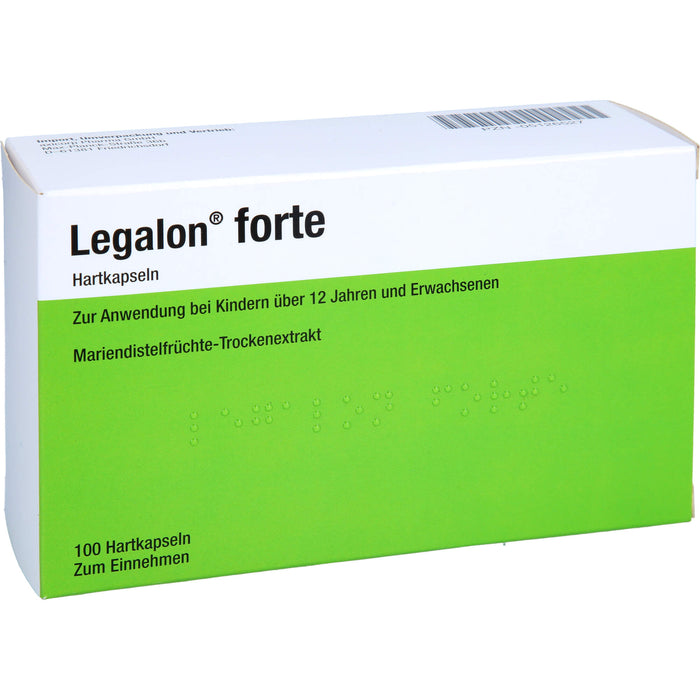 Legalon forte Hartkapseln Reimport axicorp, 100 St. Kapseln