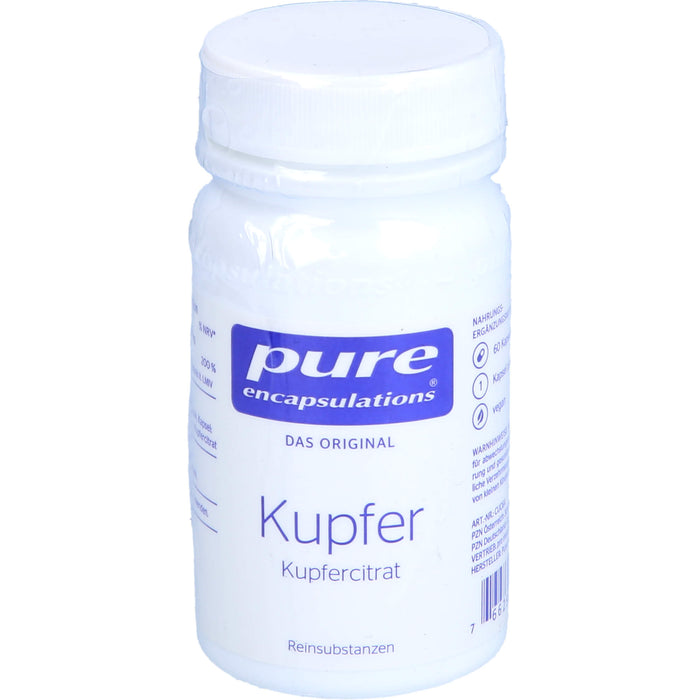 pure encapsulations Kupfer Kapseln, 60 pcs. Capsules