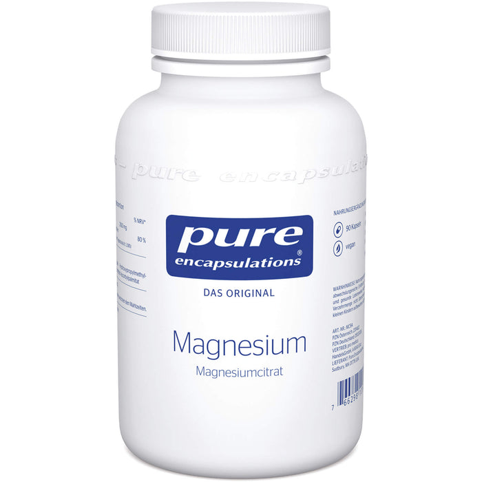 pure encapsulations Magnesium Magnesiumcitrat Kapseln, 90 pc Capsules