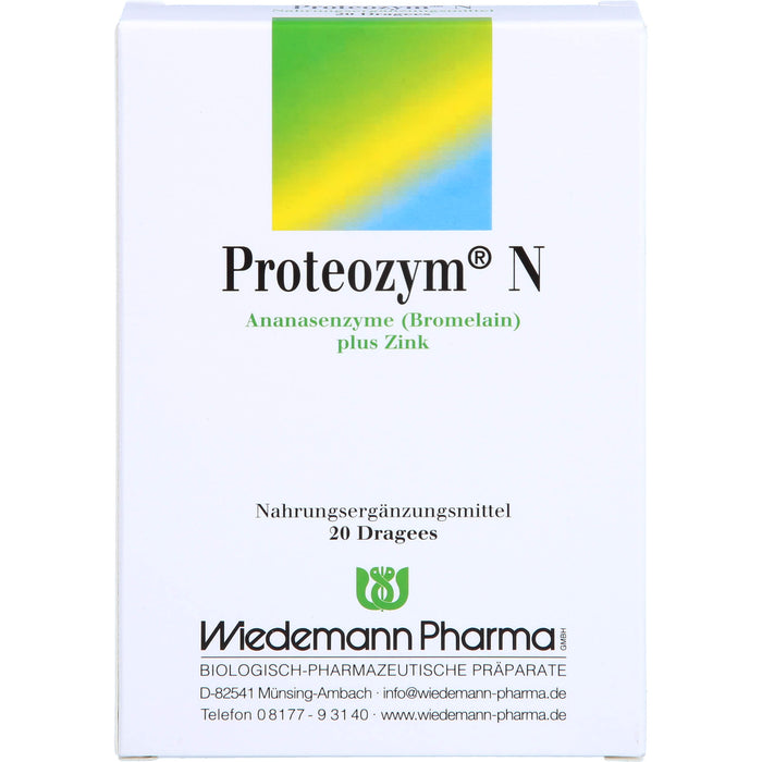 Proteozym N Dragées, 20 pc Tablettes