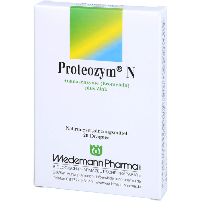 Proteozym N Dragées, 20 St. Tabletten