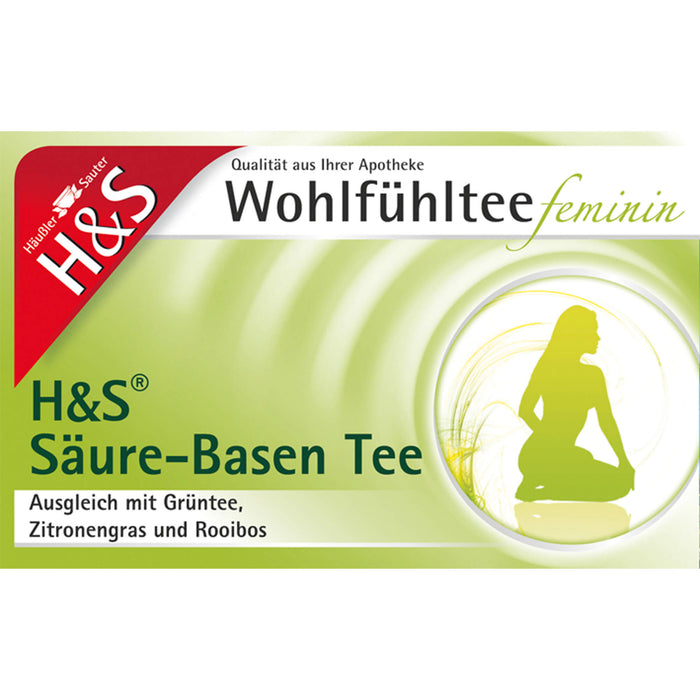 H&S Säure-Basen Tee Wohlfühltee feminin, 20 pcs. Filter bag