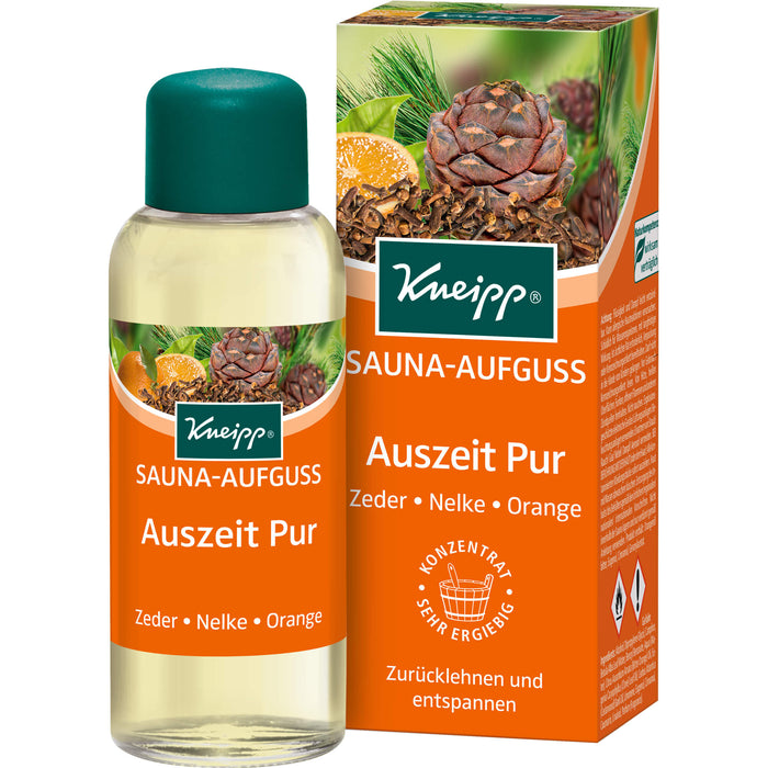 Kneipp Sauna-Aufguss Auszeit Pur, 100 ml Lösung