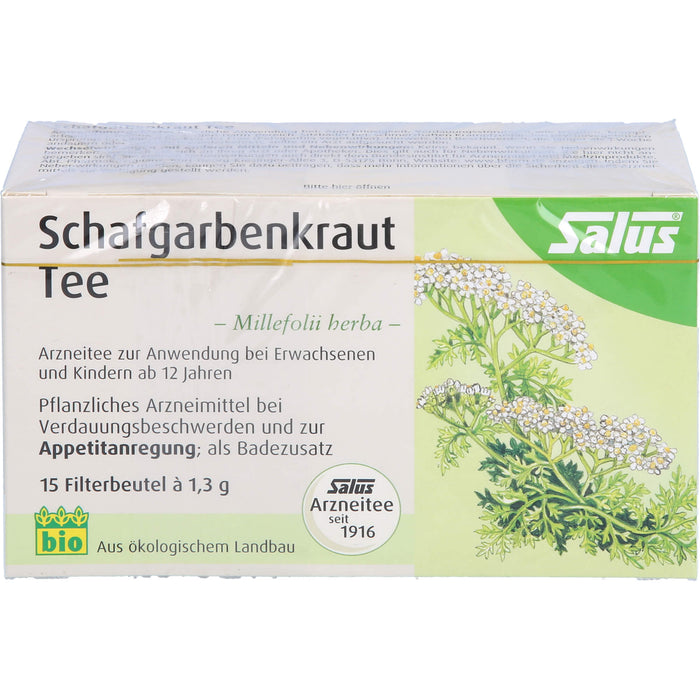 Schafgarbenkraut Arzneitee Millefol.herba bio Sal., 15 St FBE