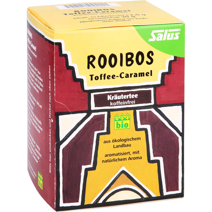 Rooibostee Toffee-Caramel Kräutertee bio Salus, 15 St FBE