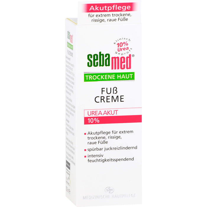 Sebamed Fußcreme für trockene Haut 10% Urea, 100 ml Crème