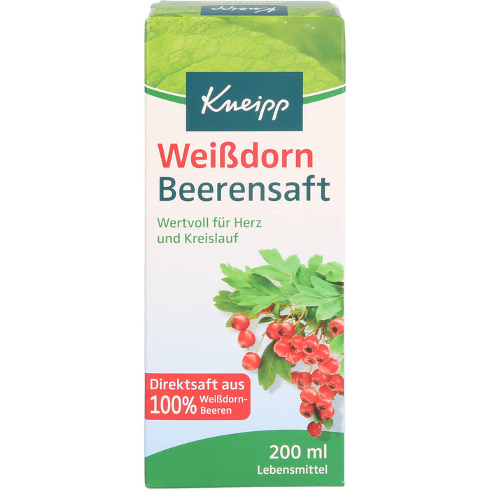 Kneipp Weißdorn Beerensaft für Herz und Kreislauf, 200 ml Solution