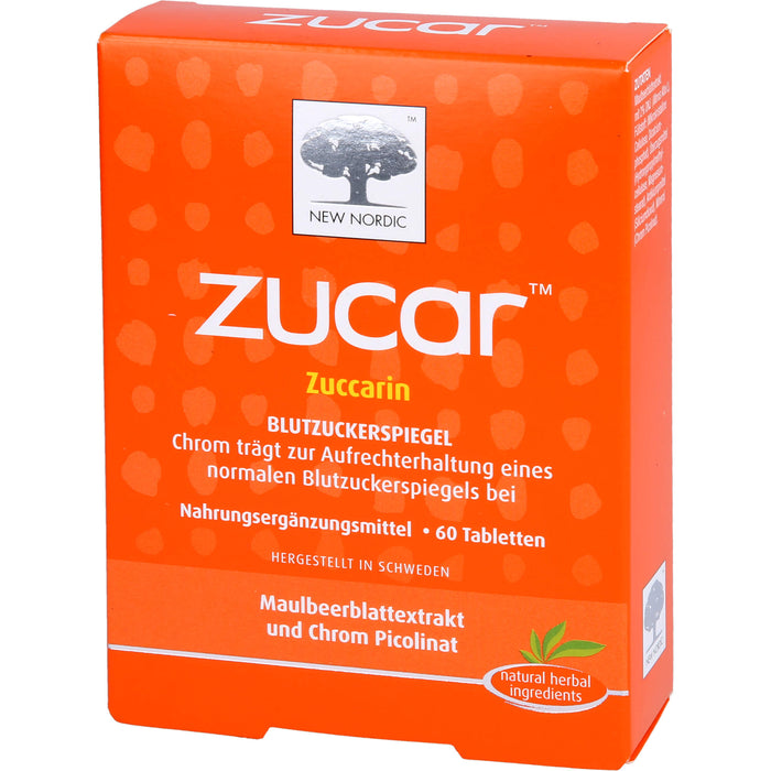 zucar Zuccarin Tabletten, 60 pc Tablettes