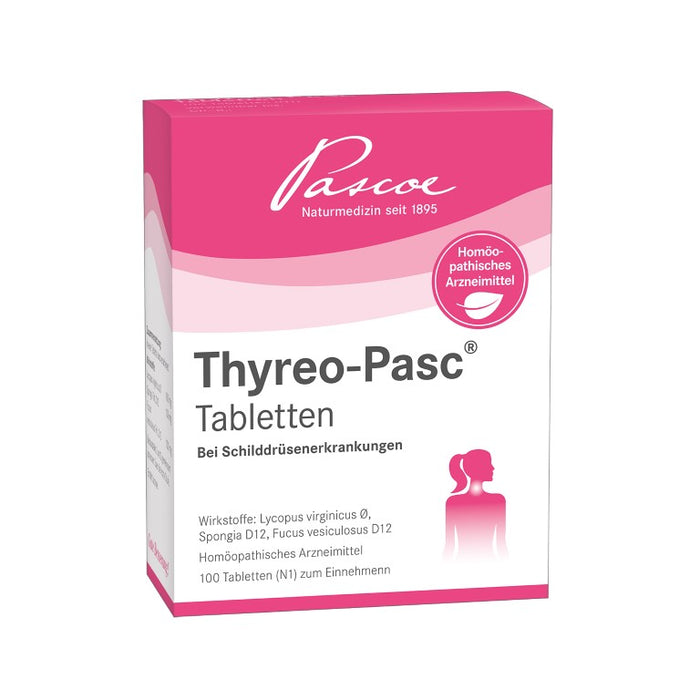 Thyreo-Pasc Tabletten bei Schilddrüsenerkrankungen, 100 pcs. Tablets