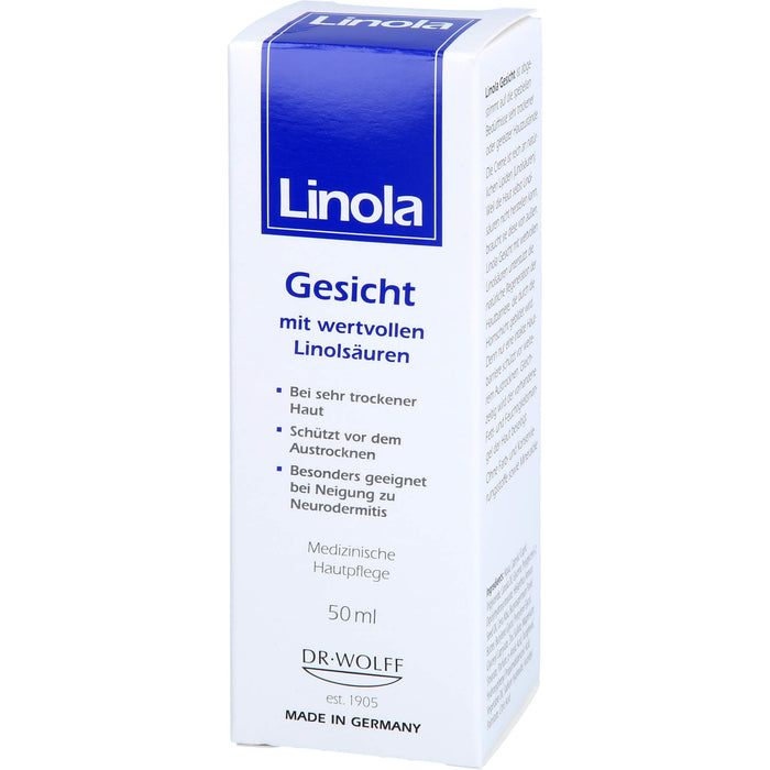 Linola Gesicht Creme, 50 ml Cream