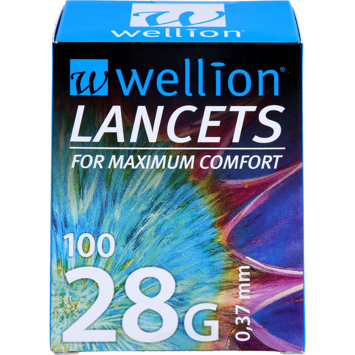 WELLION 28G Lancets, 100 St LAN