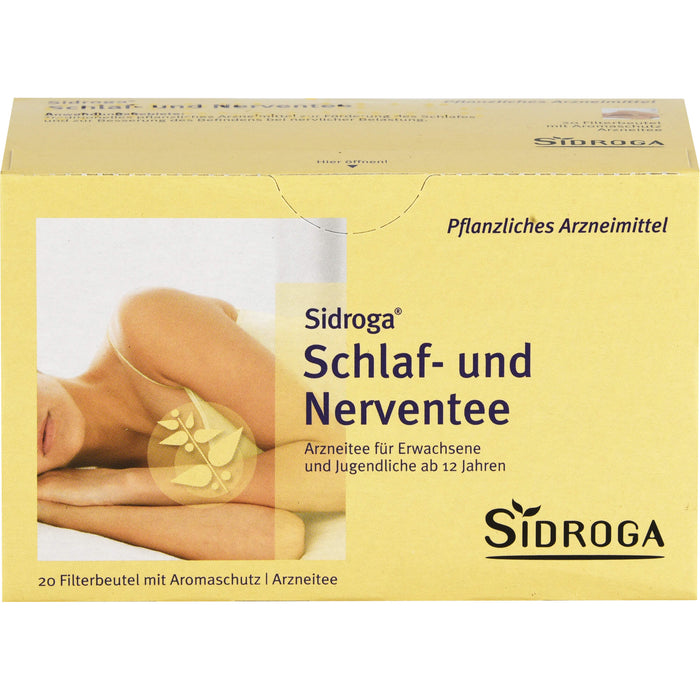 Sidroga Schlaf- und Nerventee, 20 St. Filterbeutel