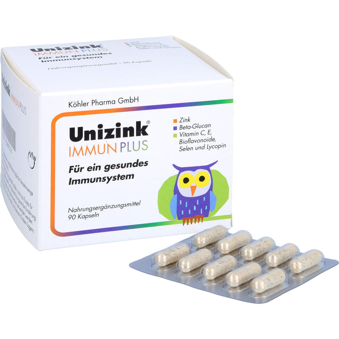 Unizink Immun Plus, 90 St. Kapseln