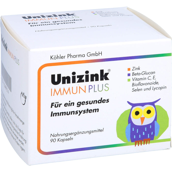 Unizink Immun Plus, 90 St. Kapseln