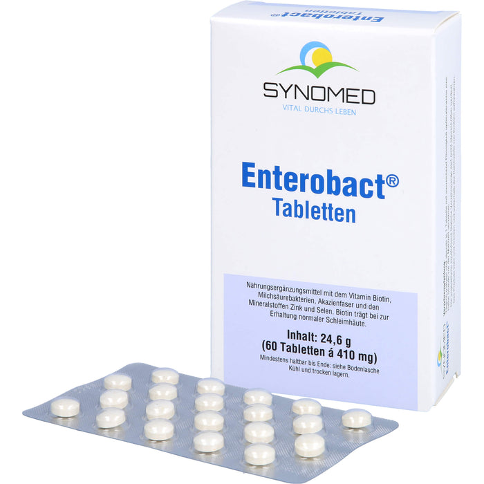 SYNOMED Enterobact Tabletten, 60 pc Tablettes