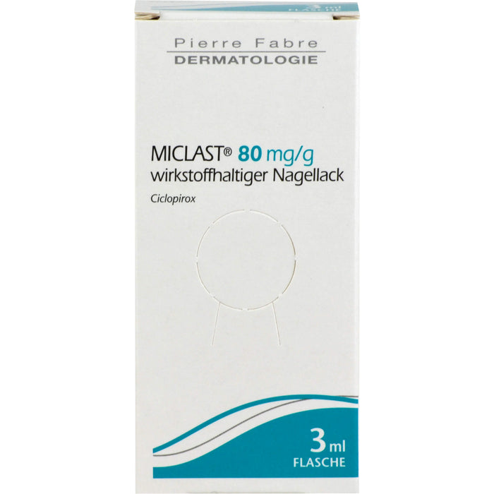 MICLAST 80 mg/g wirkstoffhaltiger Nagellack Reimport EurimPharm, 3 ml Solution